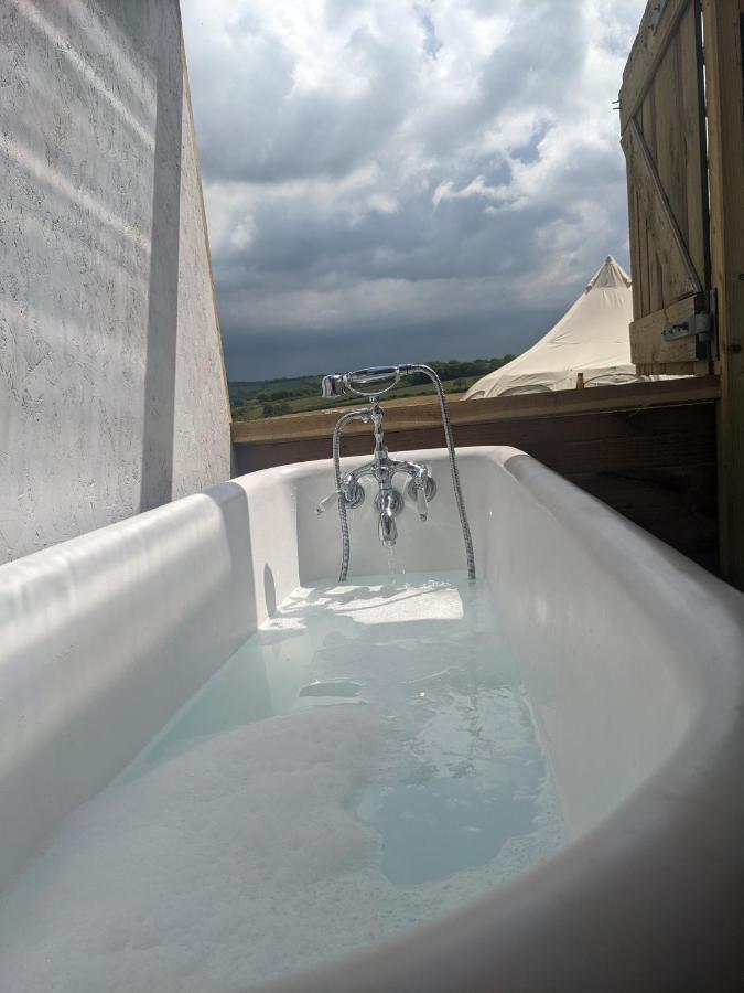 Immaculate Bell Tent Retreat North Devon ビディフォード エクステリア 写真