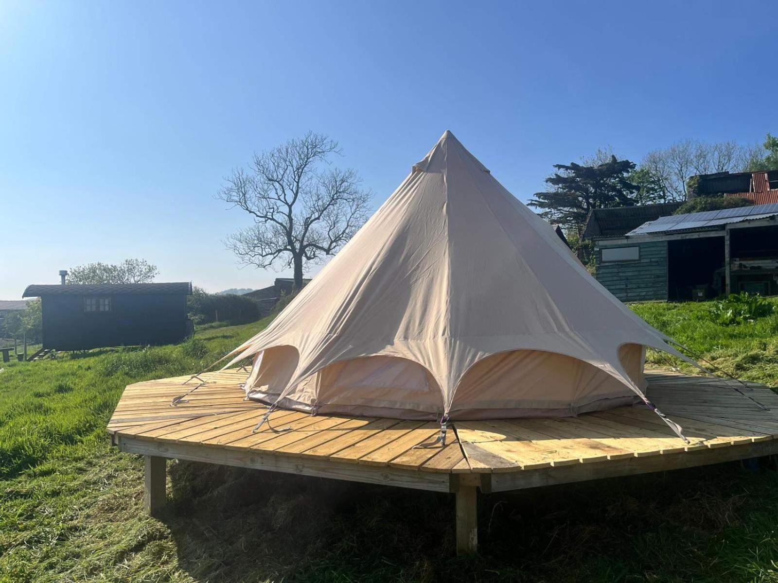 Immaculate Bell Tent Retreat North Devon ビディフォード エクステリア 写真