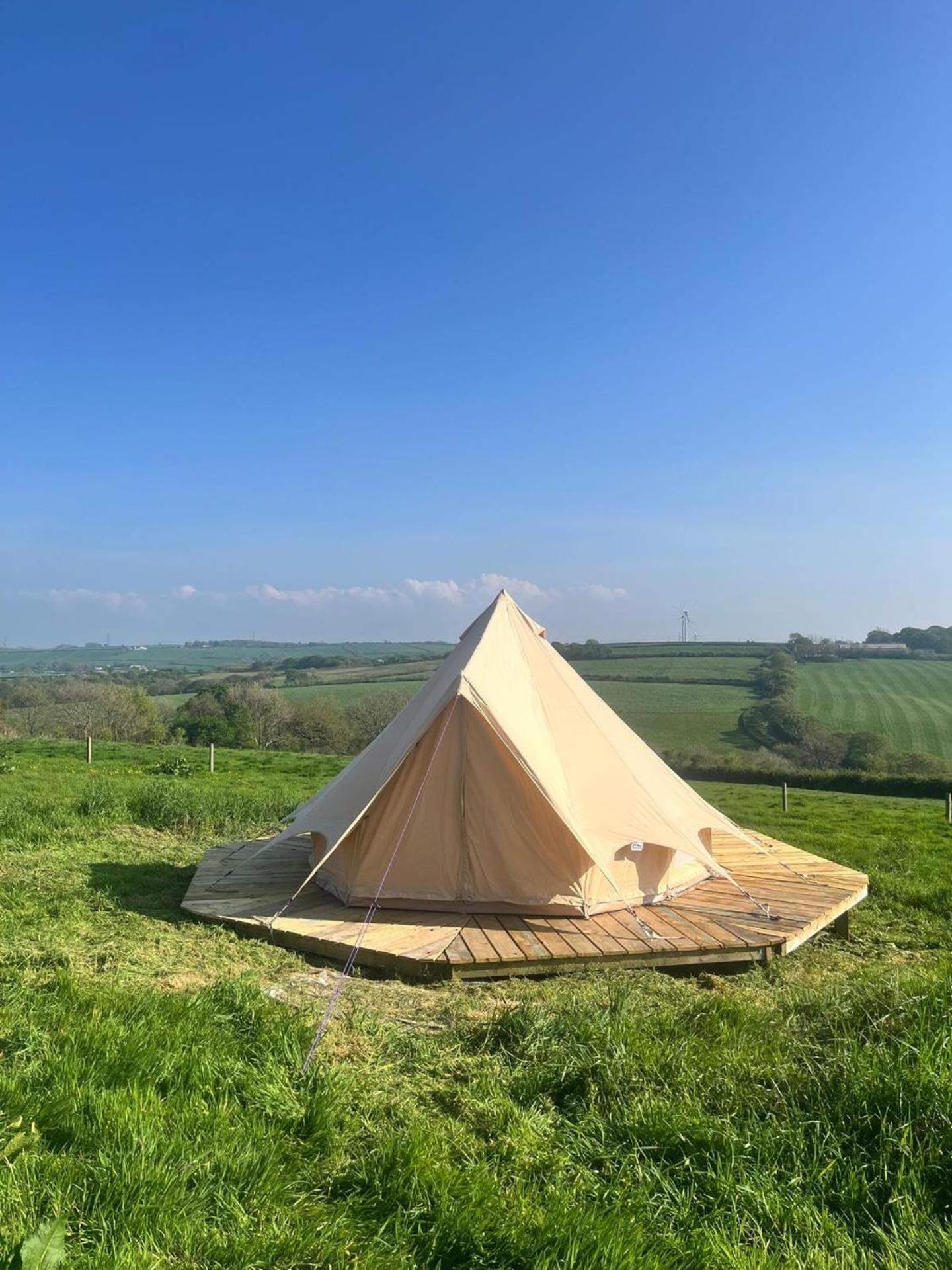 Immaculate Bell Tent Retreat North Devon ビディフォード エクステリア 写真